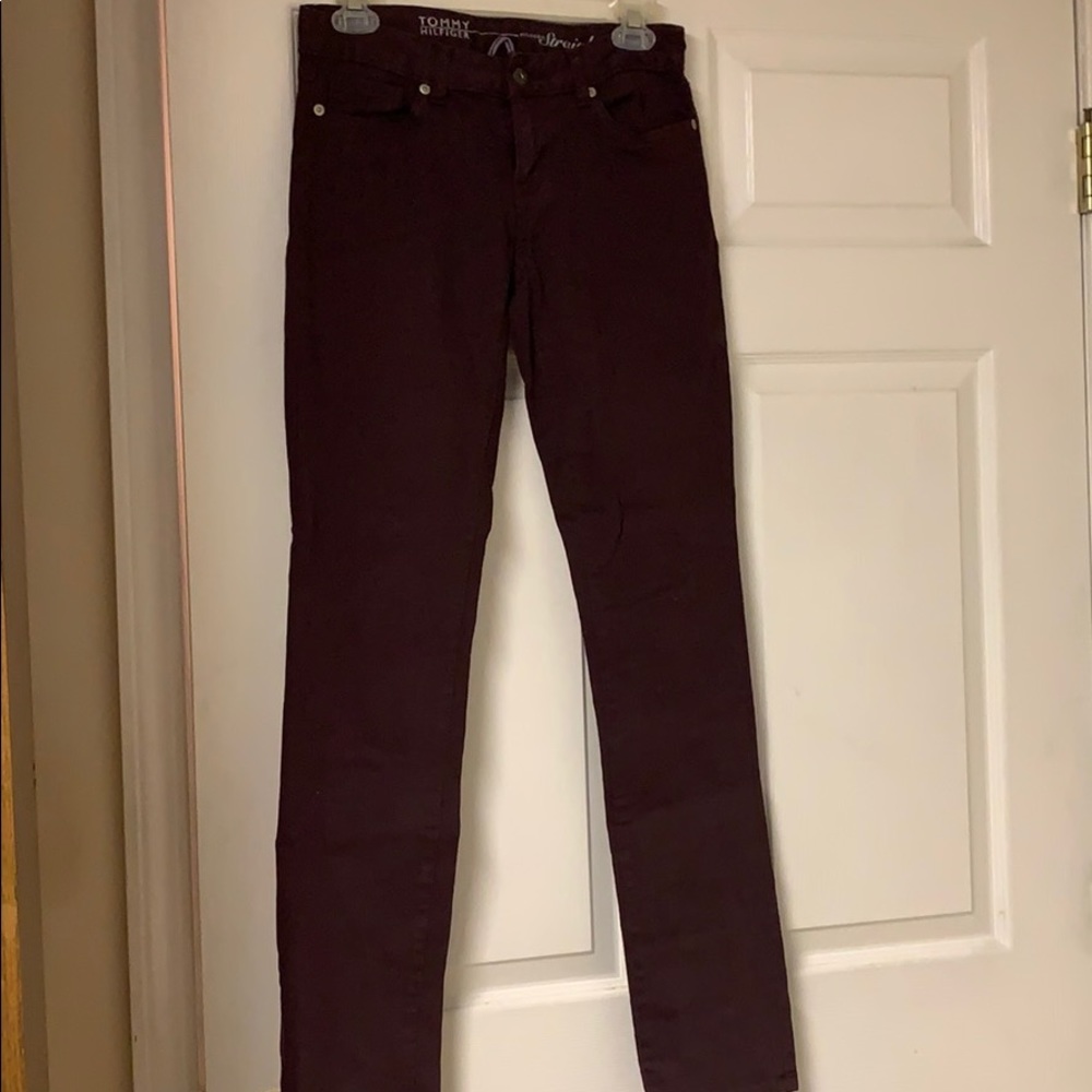 Maroon Tommy jeans